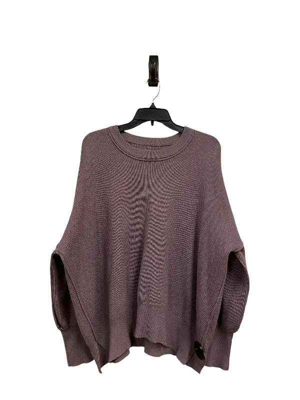 Sweater By Clothes Mentor In Purple, Size: M