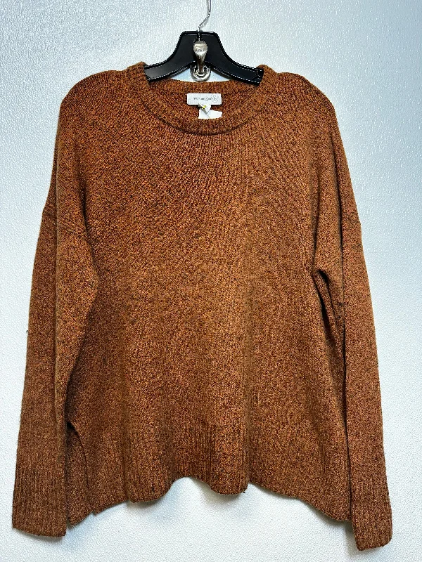 Sweater By Treasure And Bond In Rust, Size: S