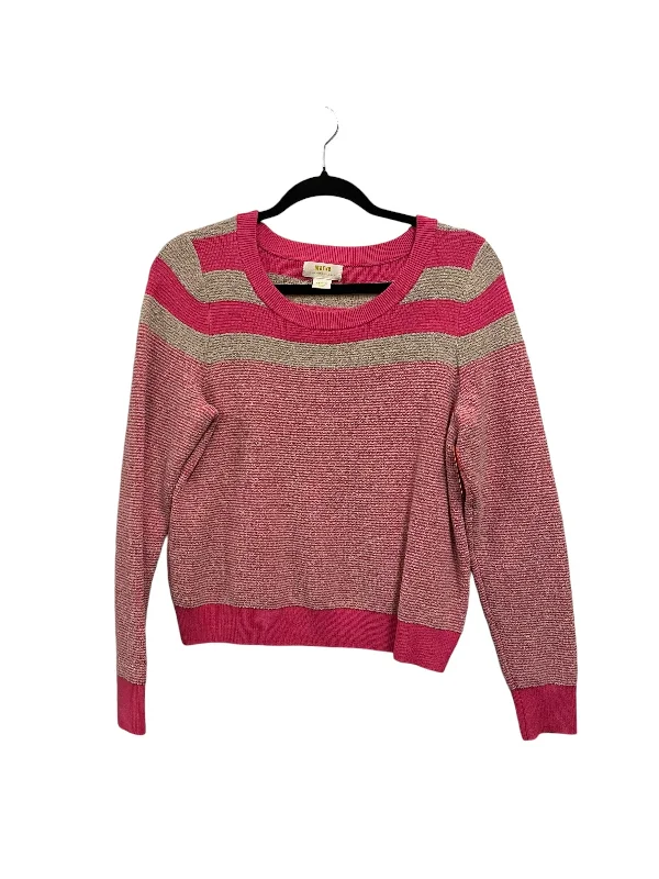 Sweater By Anthropologie In Pink, Size: M