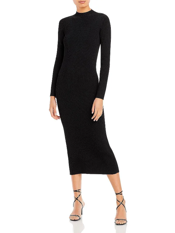 Womens Cutout Long Sheath Dress