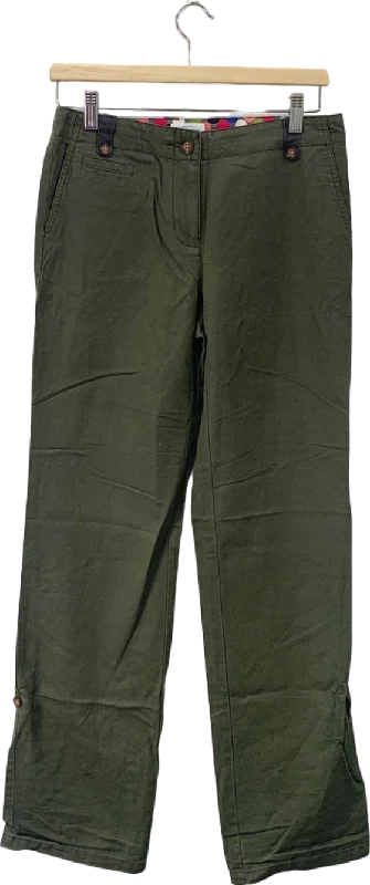 Boden Dark Green Favourite Cargos Size 8 L