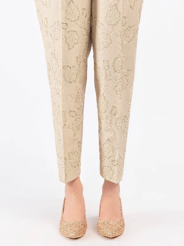 Embroidered Winter Cotton Trousers