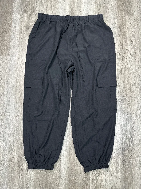 Pants Joggers By Shein In Black, Size: 2x